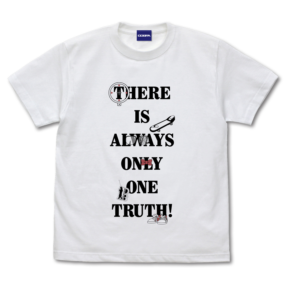 真実はいつも一つﾒｯｾｰｼﾞ Tｼｬﾂ Ver.2.0/WHITE COSPA 080326