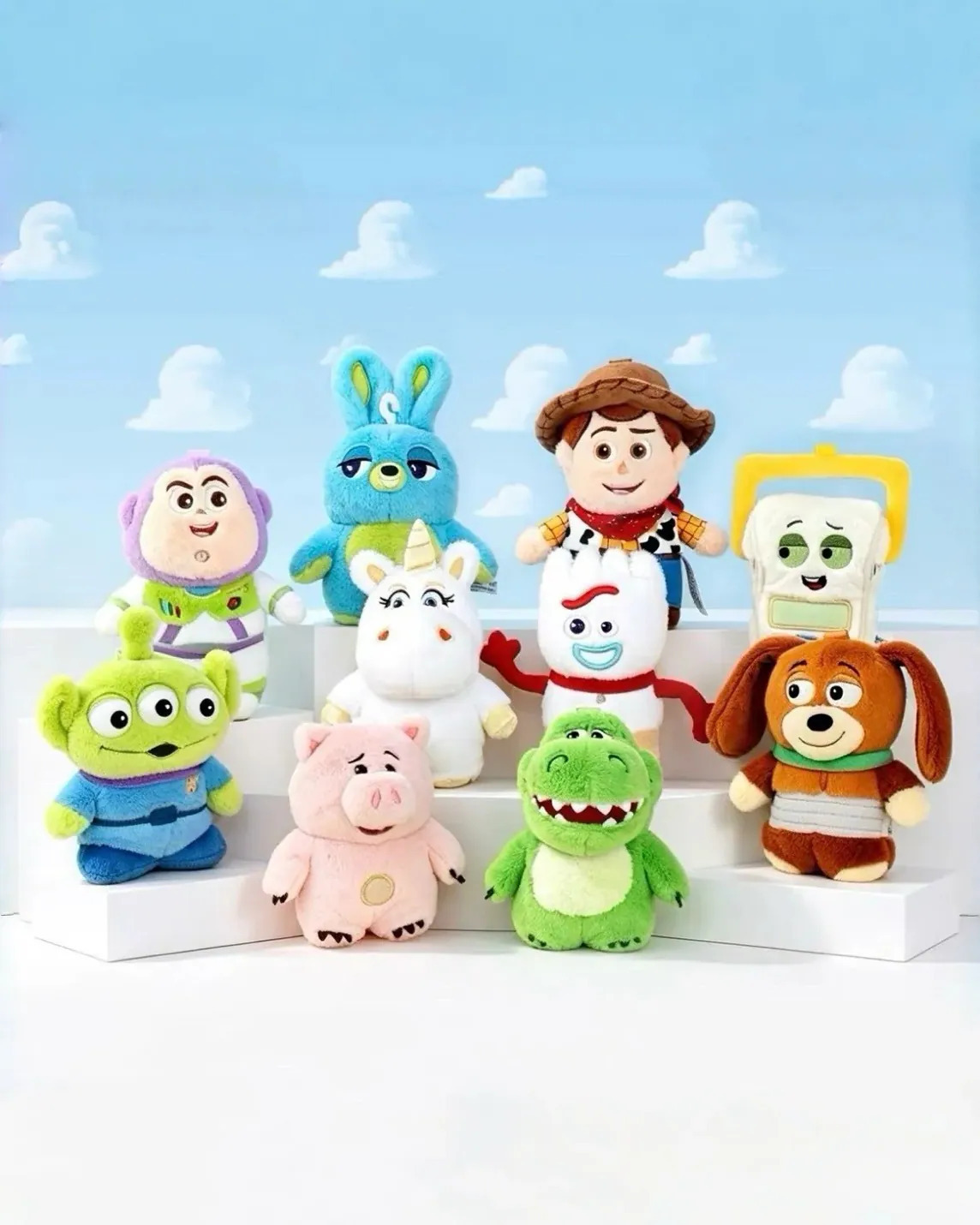 【逢甲 FUZZY】DISNEY 迪士尼 玩具總動員5 玩偶 毛絨 掛件 吊飾 耳機包