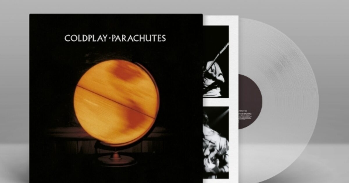 COLDPLAY  - Parachutes LP Clear EcoRecord edition
