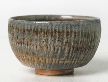 0721JZ27-JINGDEZHEN-CER-主人杯888 純手工跳刀紋理陶瓷 絞胎泥70ml（A27）