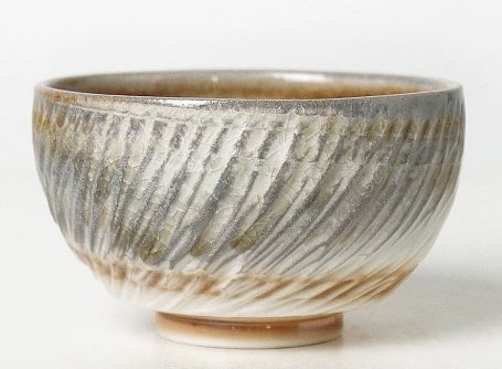 0721JZ28-JINGDEZHEN-CER-主人杯889 純手工跳刀紋理陶瓷 絞胎泥70ml（A28）