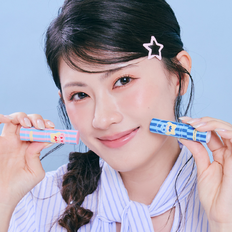 三麗鷗 感應換色潤唇棒雙入組