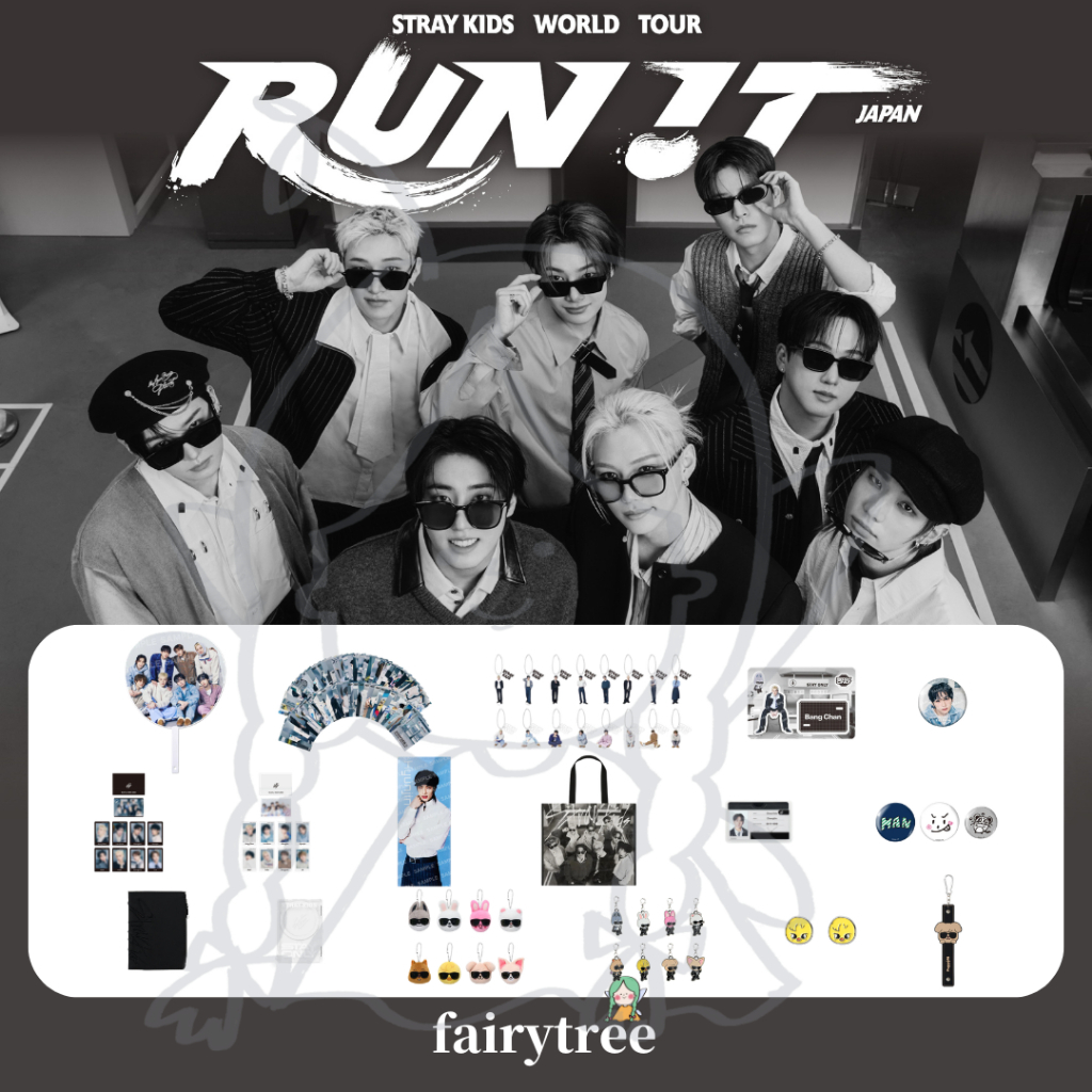 Stray Kids ' RUN IT ' JAPAN 世界巡迴演唱會 日本場 官方周邊 賣場二