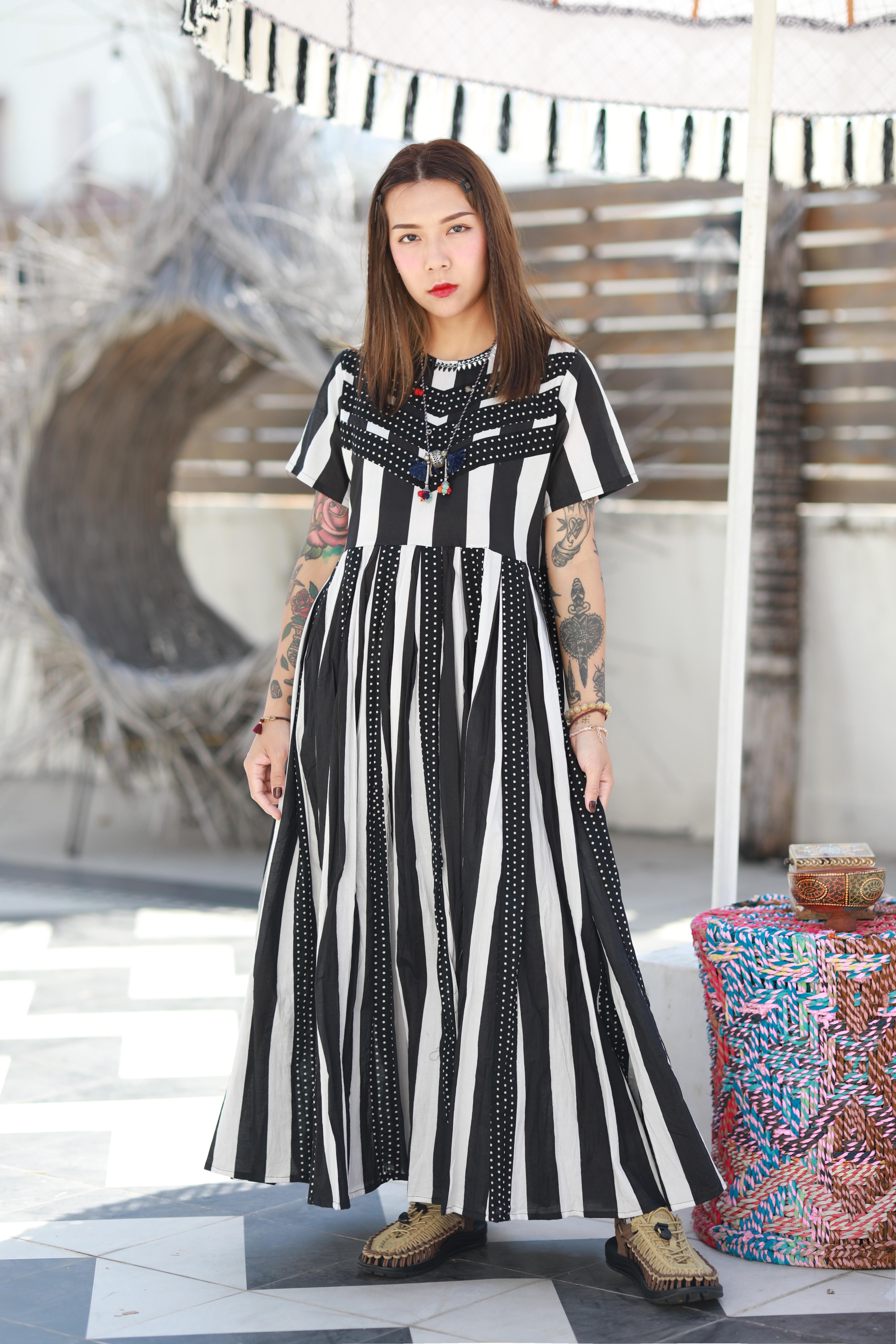 Macrame one piece M2328C - black (0721)