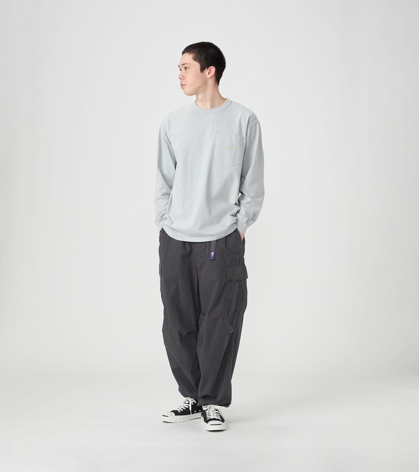 預購┃日本 TNF 紫標 Ripstop Field Cargo Pants 防撕裂 工裝褲 長褲