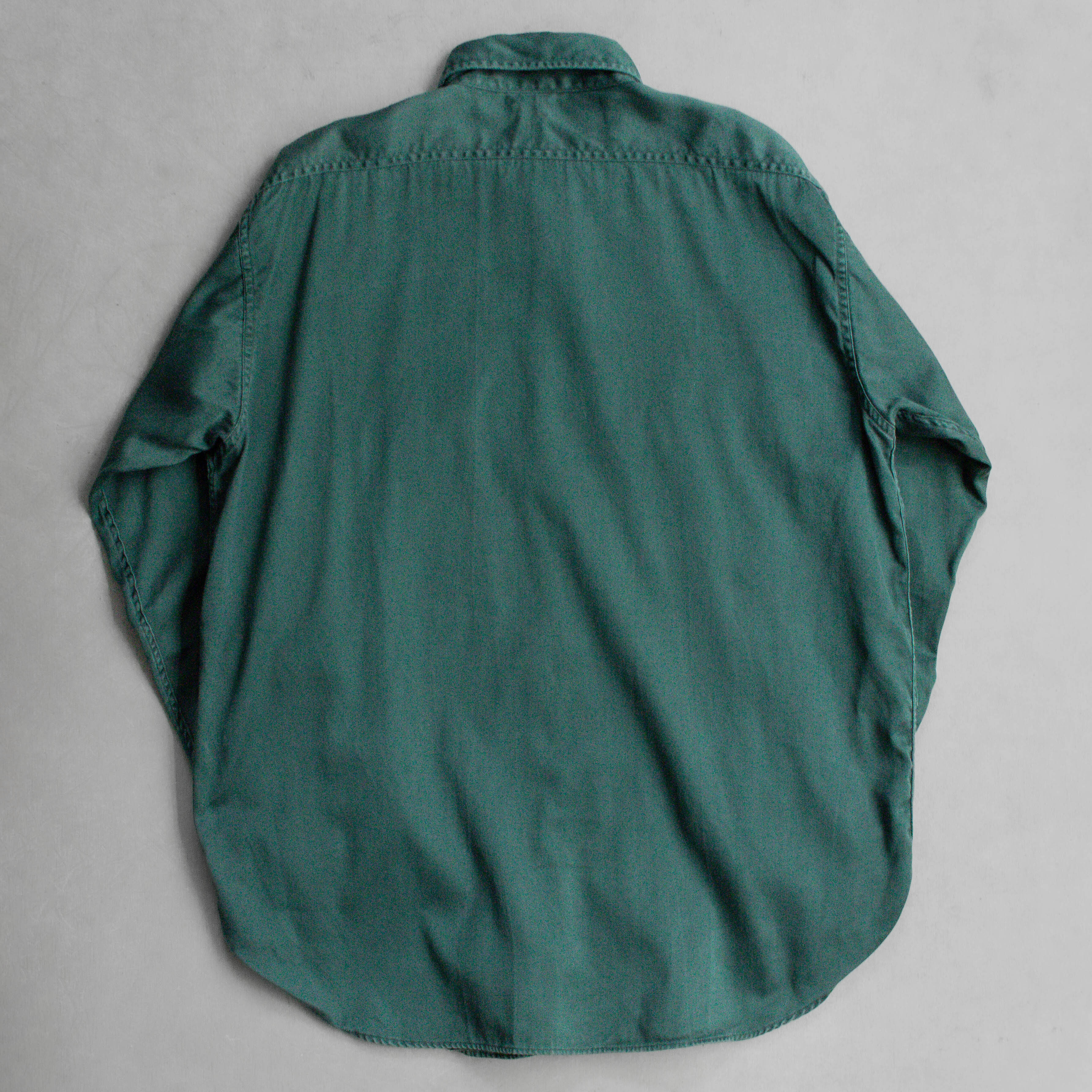 50-60S HERCULES WORK SHIRT 美國製 綠色 純棉 長袖 工作 襯衫