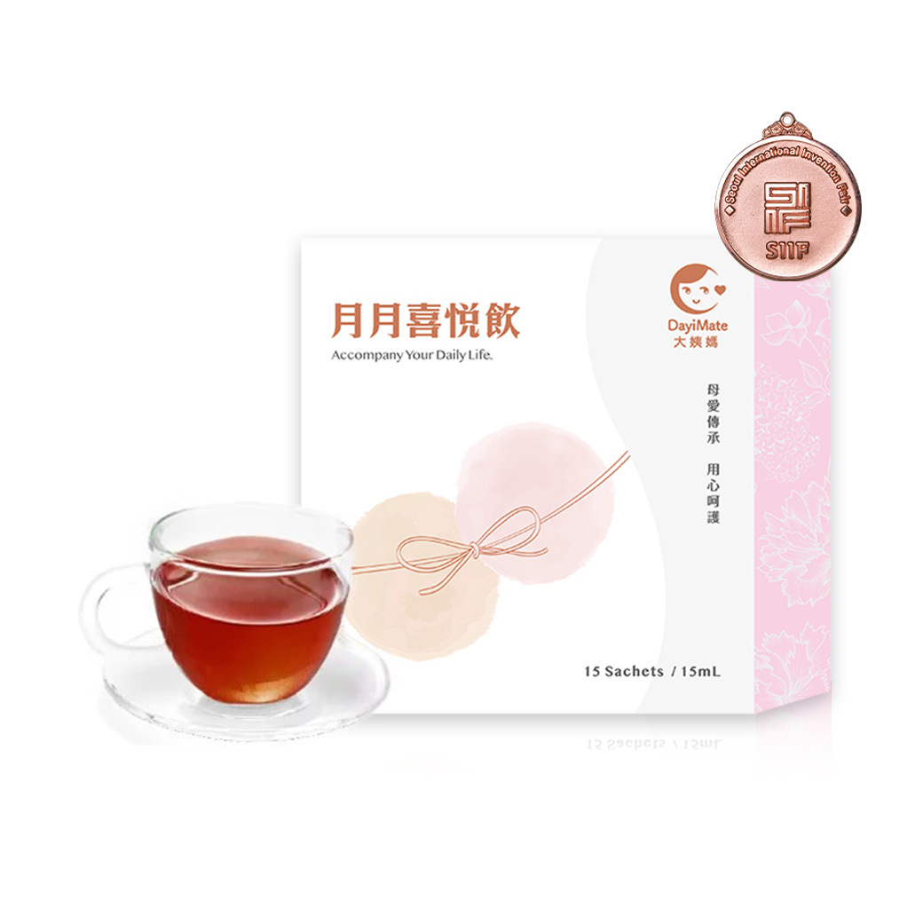 鍾欣怡代言！【大姨媽 單盒體驗組】月月喜悅飲(15包/盒)