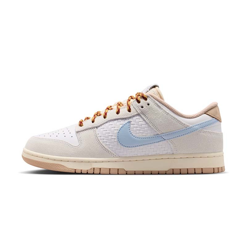 Nike Dunk Low Retro SE Style 休閒鞋 麂皮 編織 拼接 白杏藍 男鞋 IW2016-141 [國內代購]