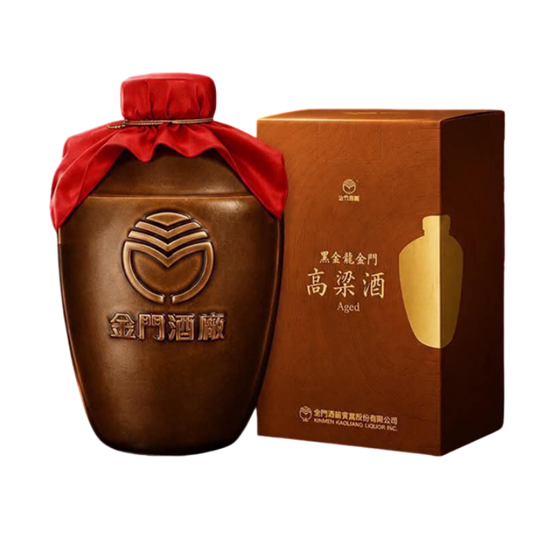 金門高粱49.9度 黑金龍窖藏陳高甕裝 1000ml