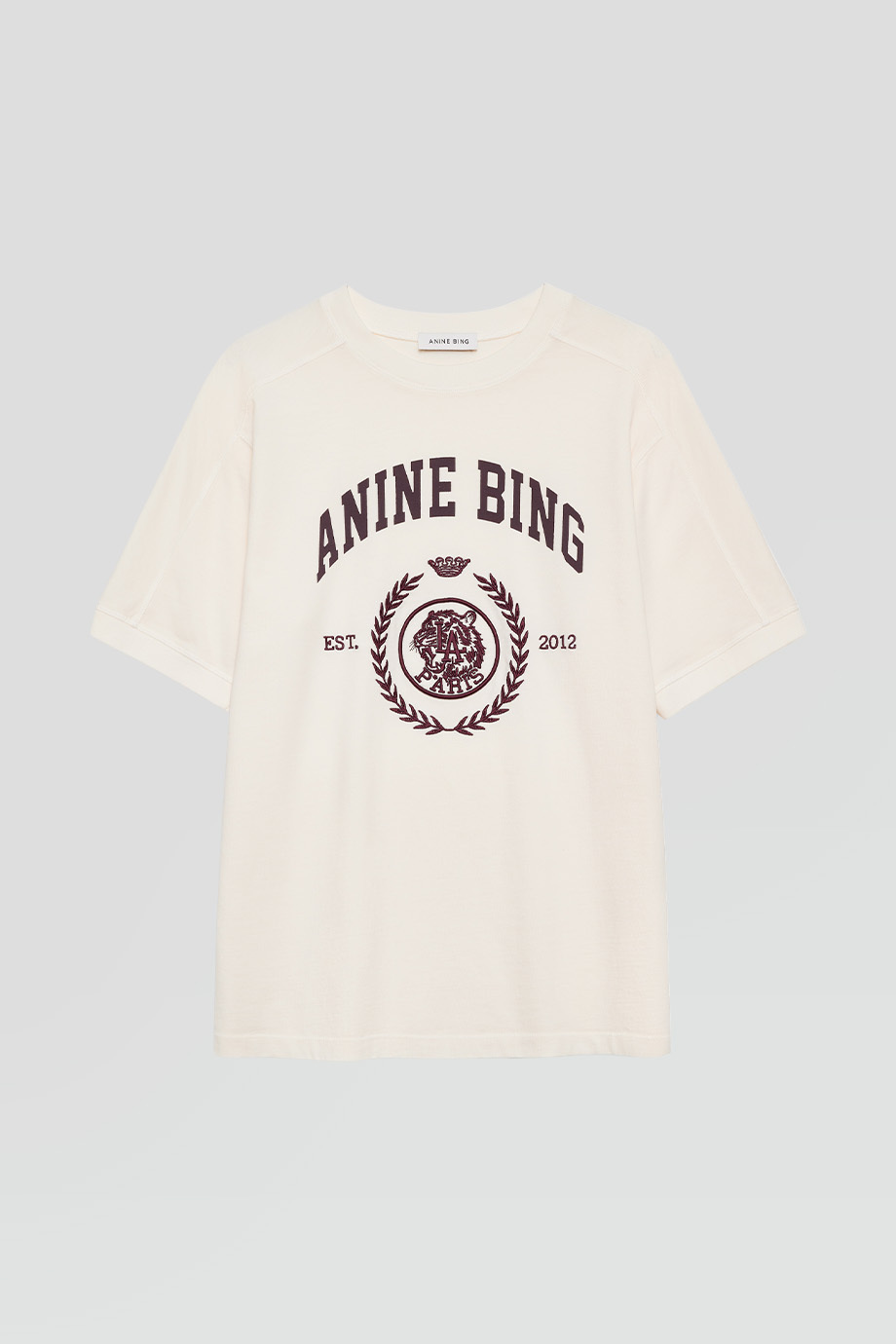 Anine Bing｜JAYLIN 大學風印花棉質T恤