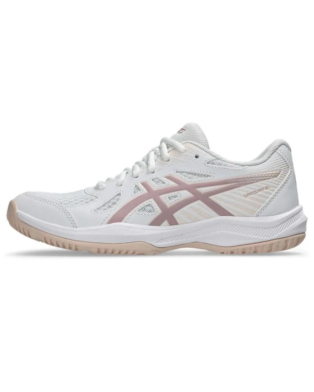 ASICS UPCOURT 6 白粉色 排球鞋/羽毛球鞋/手球鞋