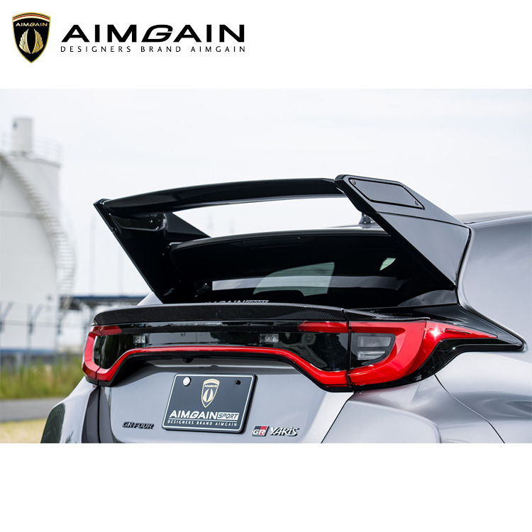 AIMGAIN SPORT 可調式 GT尾翼 TOYOTA GR YARIS 2024- 小改款後車