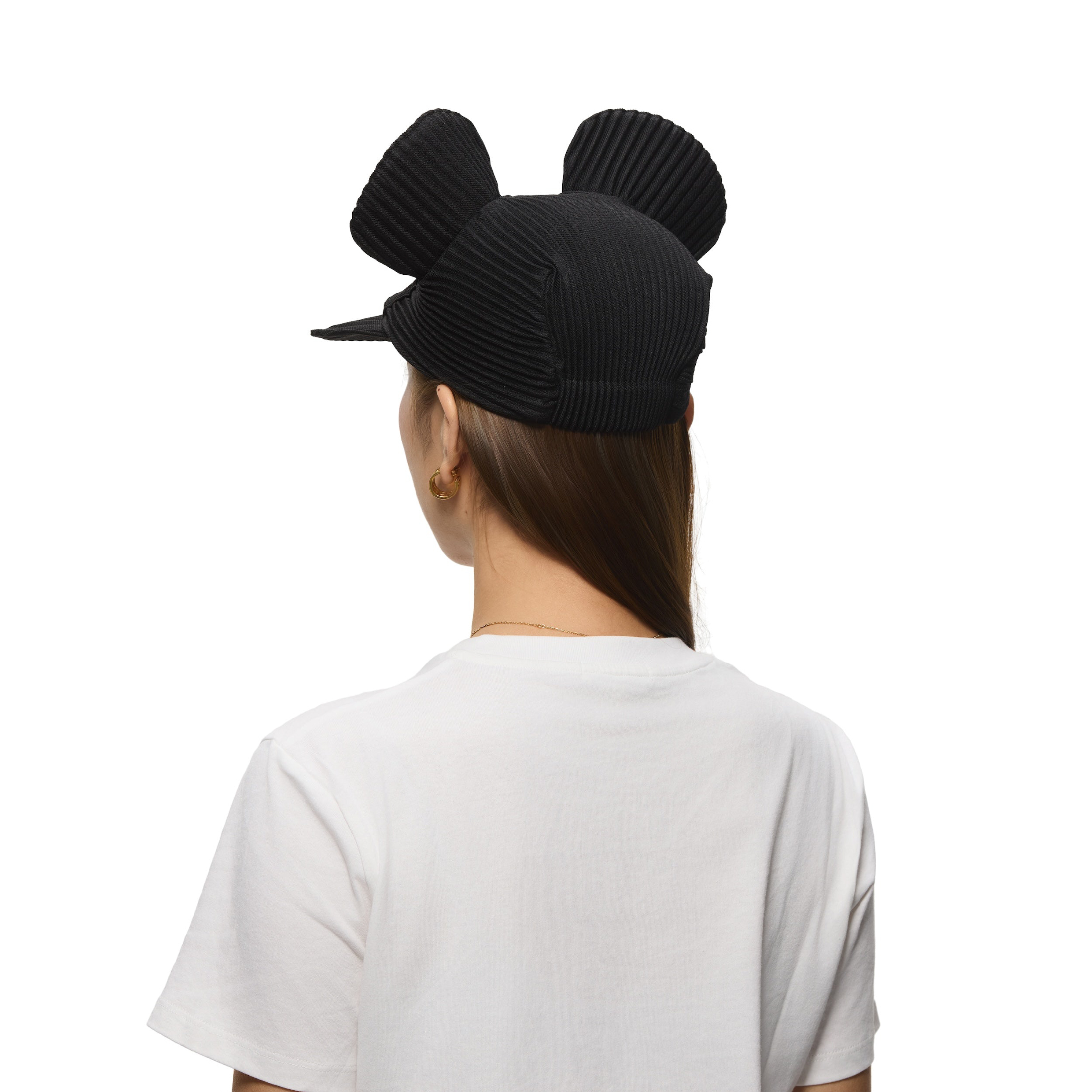 6cRAyon Pleated Retro Cap 打褶米奇帽
