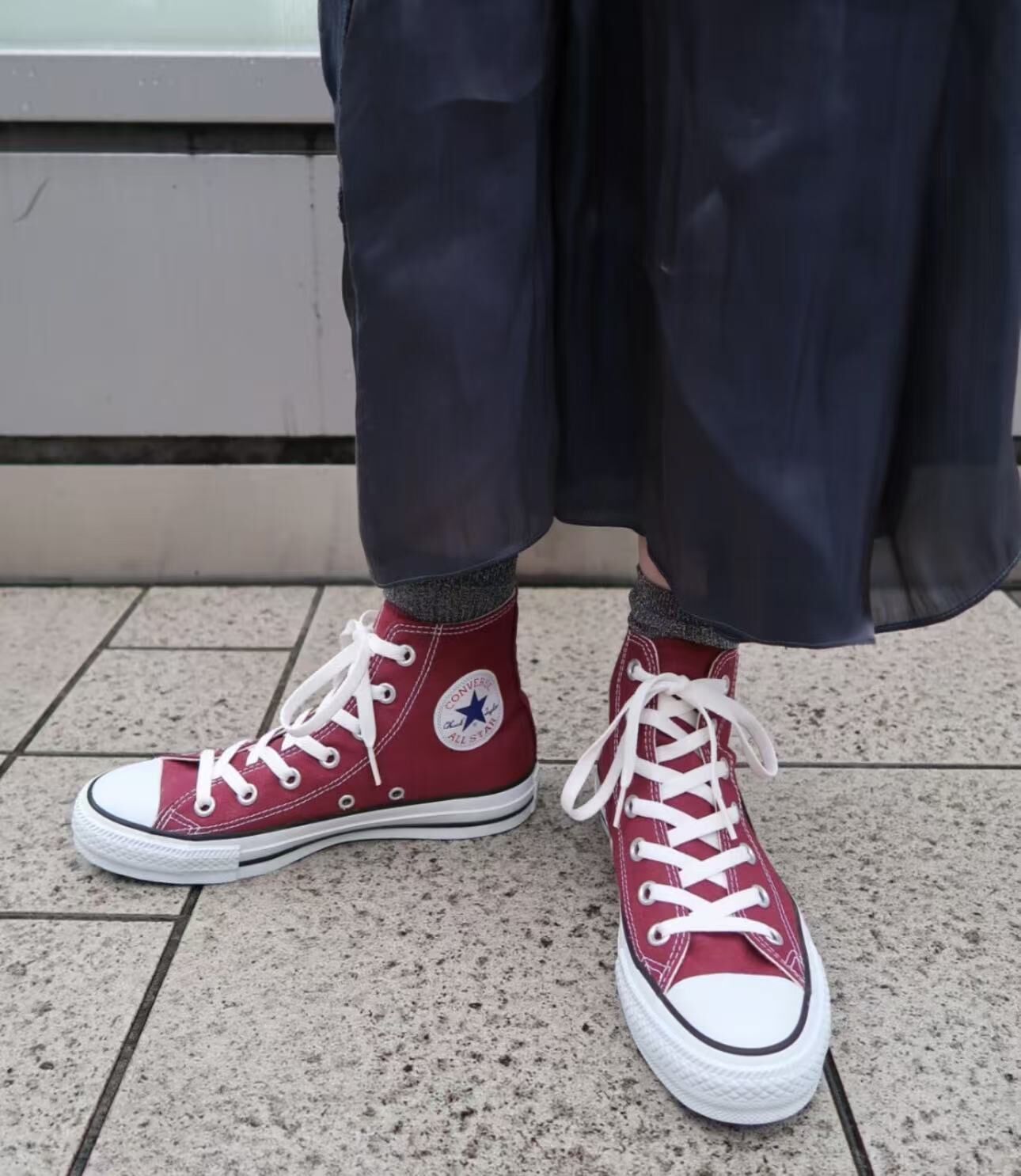 【預購】JM072105 Converse All Star High 栗酒紅高筒帆布鞋
