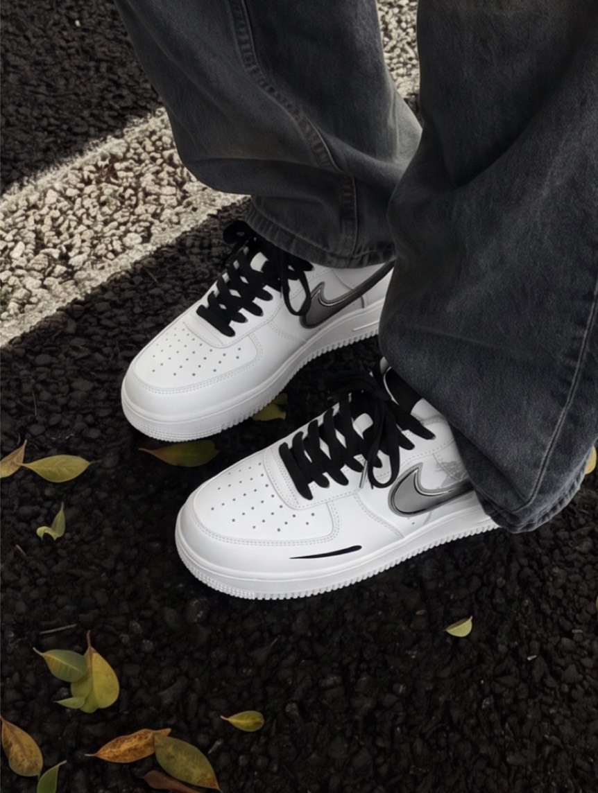 【訂製鞋款】 Nike Force 1 Low AF1 白銀騎士 馬年 皮革 白色 漸層 CW2288111（team2260白銀騎士BOX）