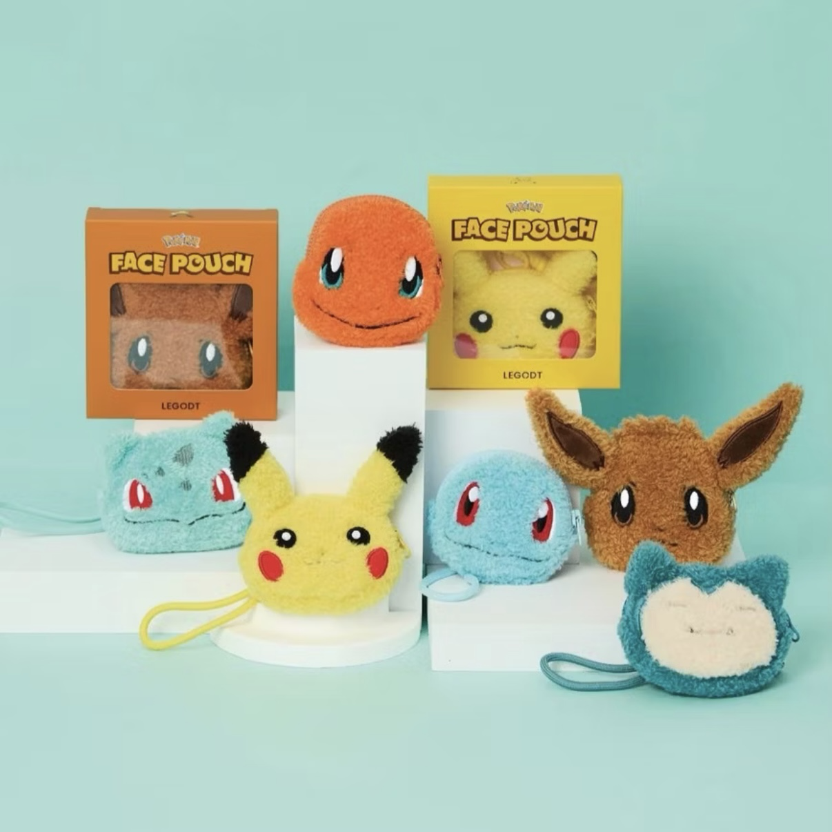 POKÉMON x LEGODT 寶可夢 保溫瓶 餐具盒 毛絨零錢包吊飾