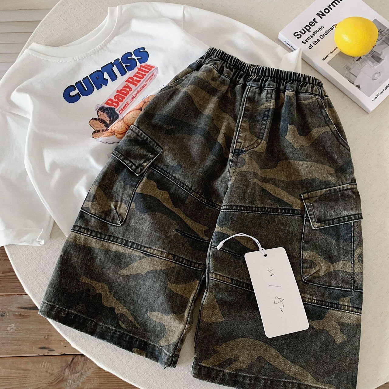 🪖 全副武裝迷彩風 ꒱ 工裝褲 👖 ⋆.˚