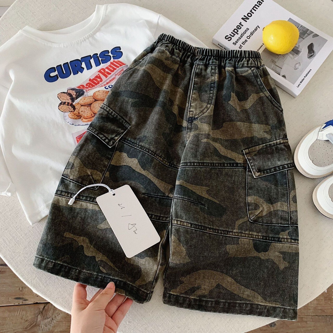 🪖 全副武裝迷彩風 ꒱ 工裝褲 👖 ⋆.˚