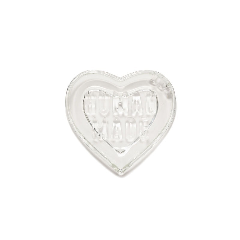 2026SS HUMAN MADE HEART GLASS TRAY 愛心 玻璃 盤子 飾品盤 菸灰缸 現貨 HM32GD090