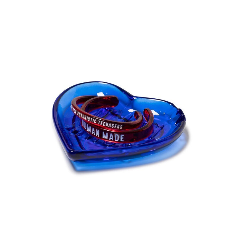 2026SS HUMAN MADE HEART GLASS TRAY 愛心玻璃盤子飾品盤菸灰缸現貨