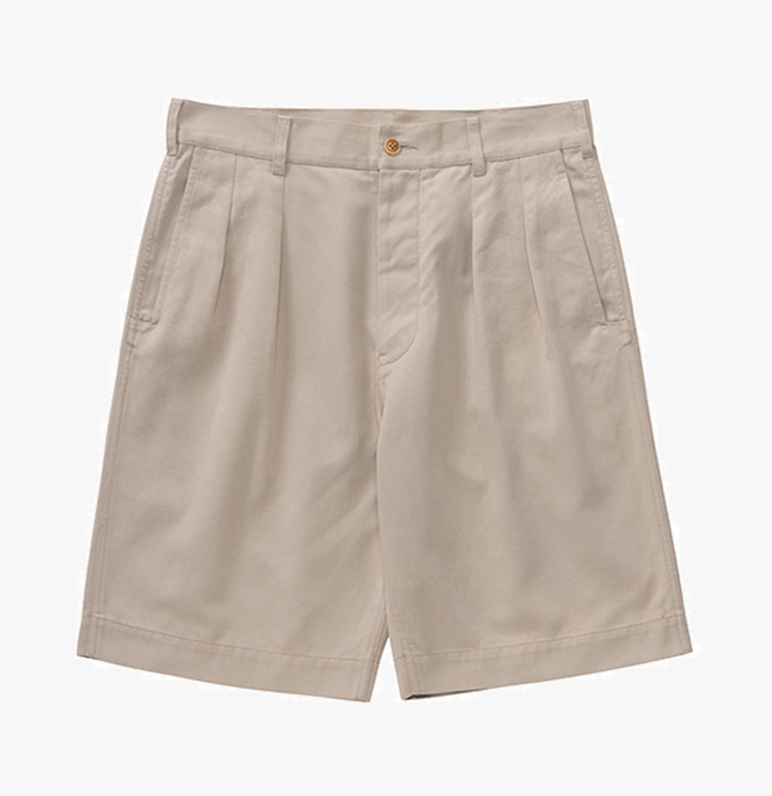 LAST PCS: VISVIM 2026 S/S BEARN CHINO SHORTS *SPOT LIMITED - IVORY SIZE 2 PRE ORDER ITEM (預訂中)