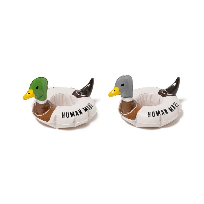 2026SS HUMAN MADE DUCK MINI FLOAT 鴨子 杯架 游泳圈 現貨 HM31GD212