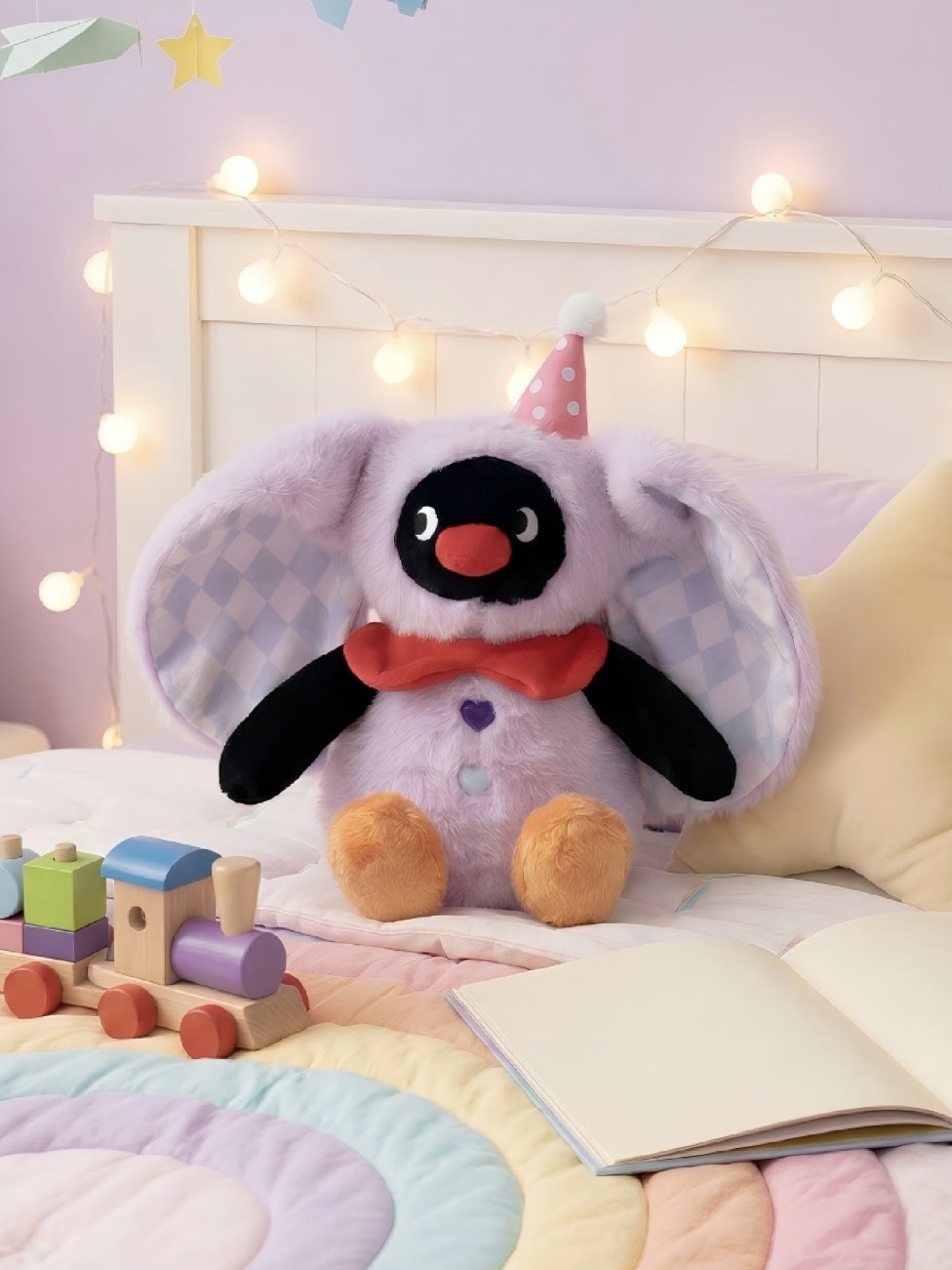 正版授權 PINGU 企鵝家族 小飛象造型 娃娃 毛絨玩偶公仔 22CM