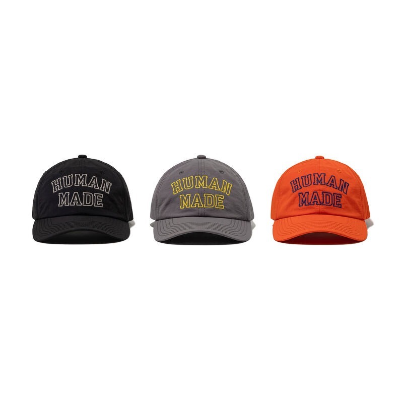 2026SS HUMAN MADE 6PANEL NYLON CAP 尼龍 帽子 棒球帽 現貨 HM31GD022