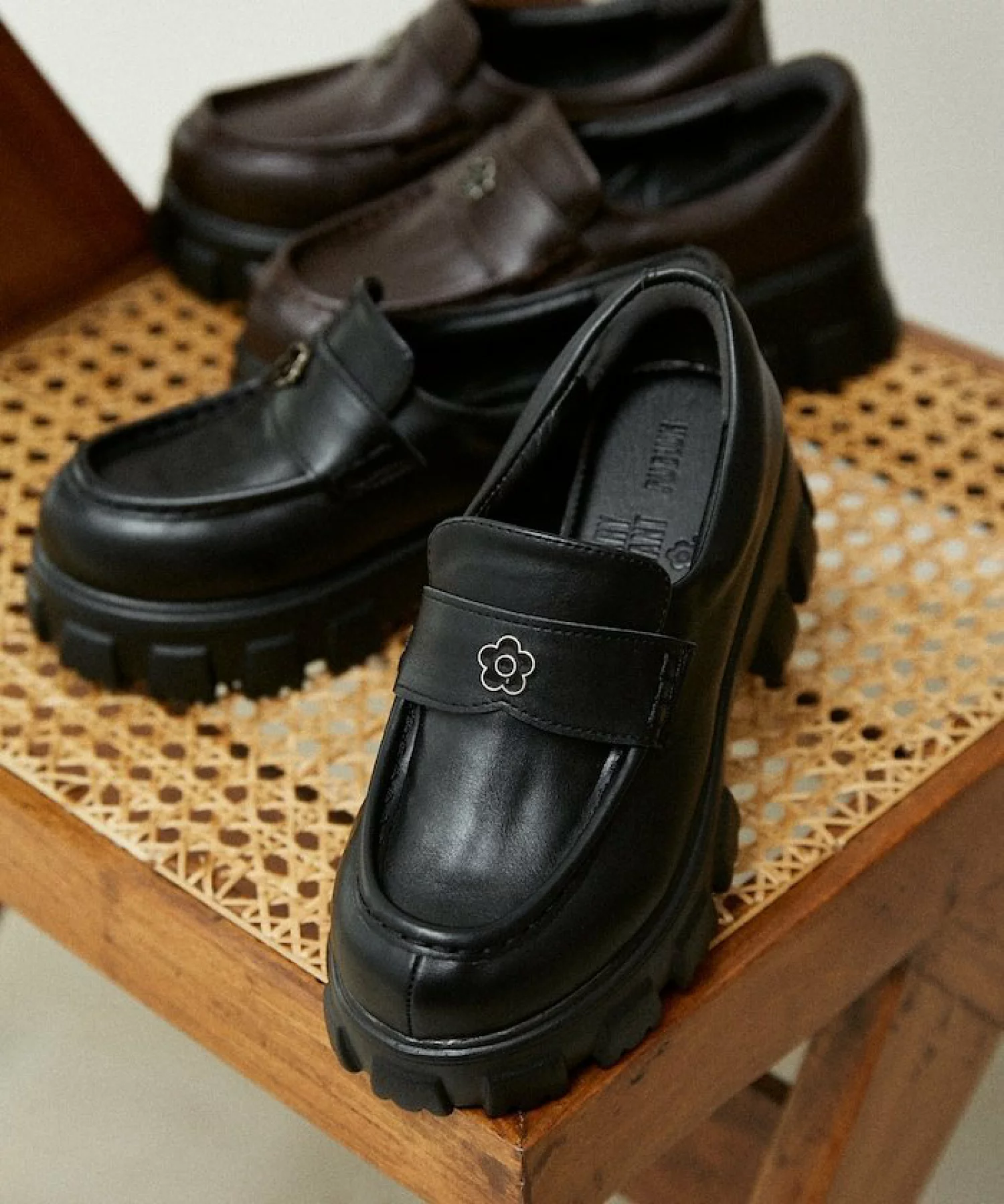 日本限定 | Mary Quant 厚底樂福鞋小花鞋