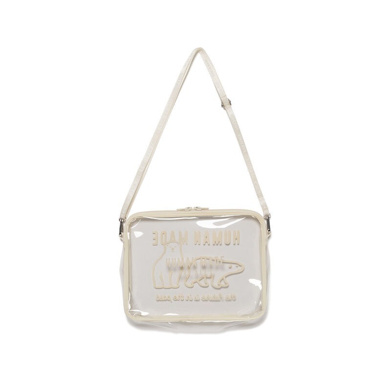 2026SS HUMAN MADE PVC POUCH 北極熊 透明 曬娃包 側背包 現貨 HM31GD082