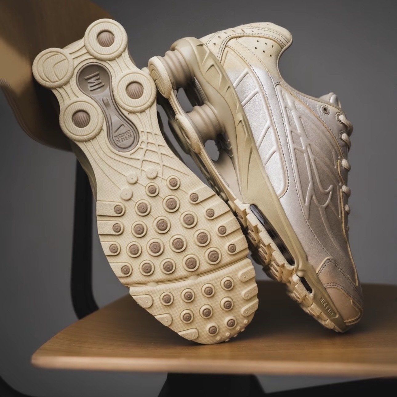 NIKE SHOX RIDE 2 PRM 沙漠銀 彈簧鞋 休閒鞋 男鞋 IH3653-095