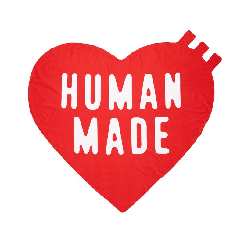 2026SS HUMAN MADE HEART BEACH TOWEL 網站限定 海灘巾 愛心 毛巾 現貨 HM31GD170