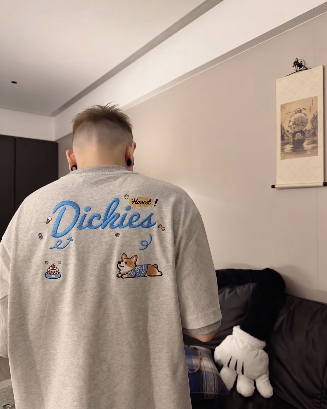 <小短腿可愛爆擊>Dickies 美式 小狗 字母 Logo 刺繡 重磅 純棉 短袖 5色