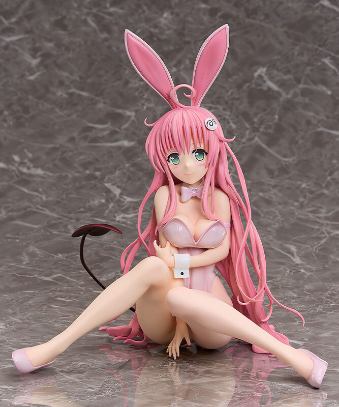 預訂12月  FREEing 出包王女DARKNESS 菈菈·薩塔琳·戴比路克 裸腿兔女郎Ver.  To Love-Ru Darkness Lala Satalin Deviluke: Bare Leg Bunny Ver. 1/4 Complete Figure Pre-order