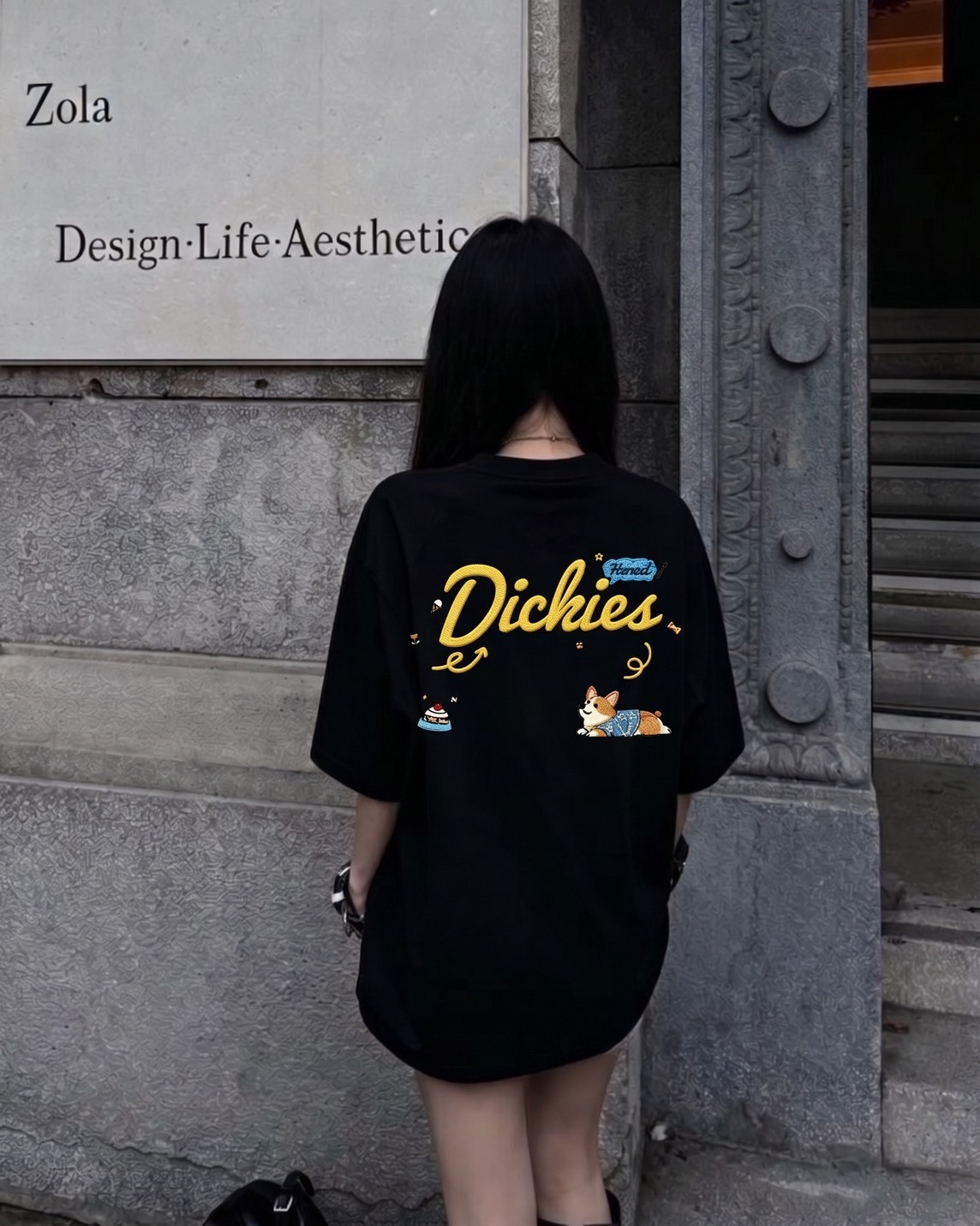 <小短腿可愛爆擊>Dickies 美式 小狗 字母 Logo 刺繡 重磅 純棉 短袖 5色