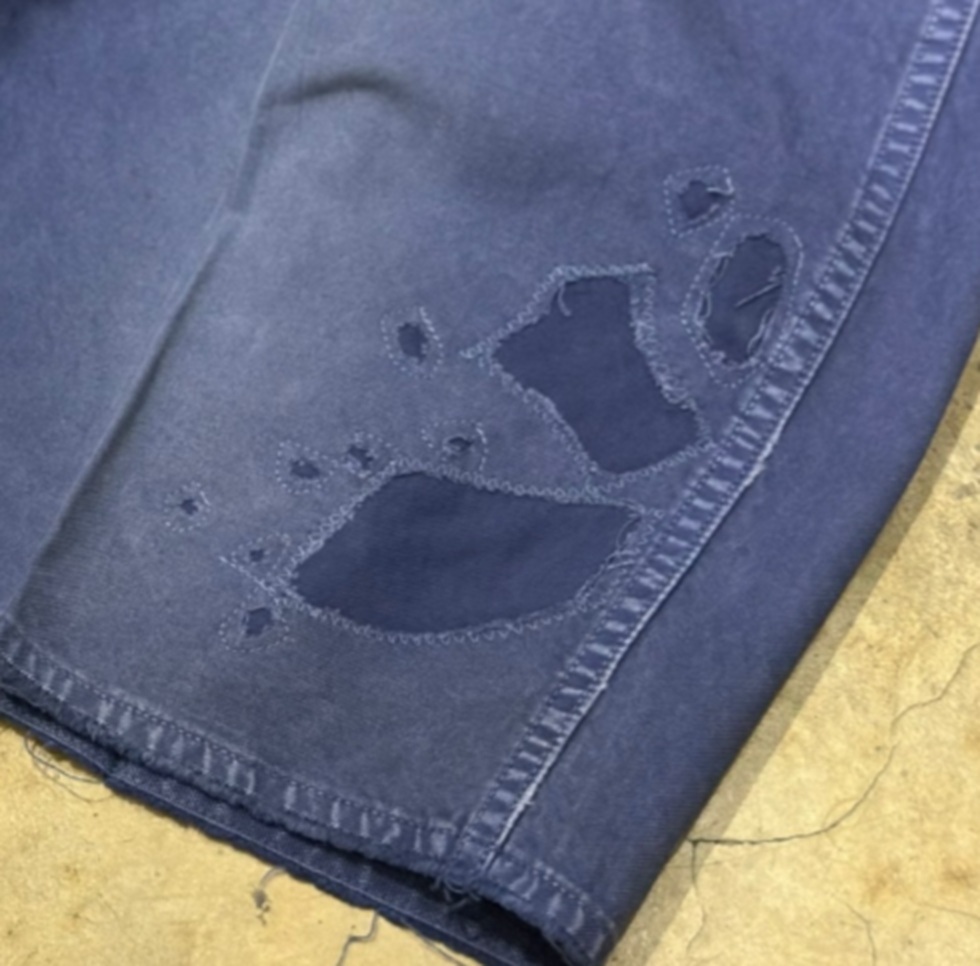 LAST PCS: VISVIM 2026 S/S BROADER CHINO SHORTS CRASH - NAVY SIZE 3 PRE ORDER ITEM (預訂中)