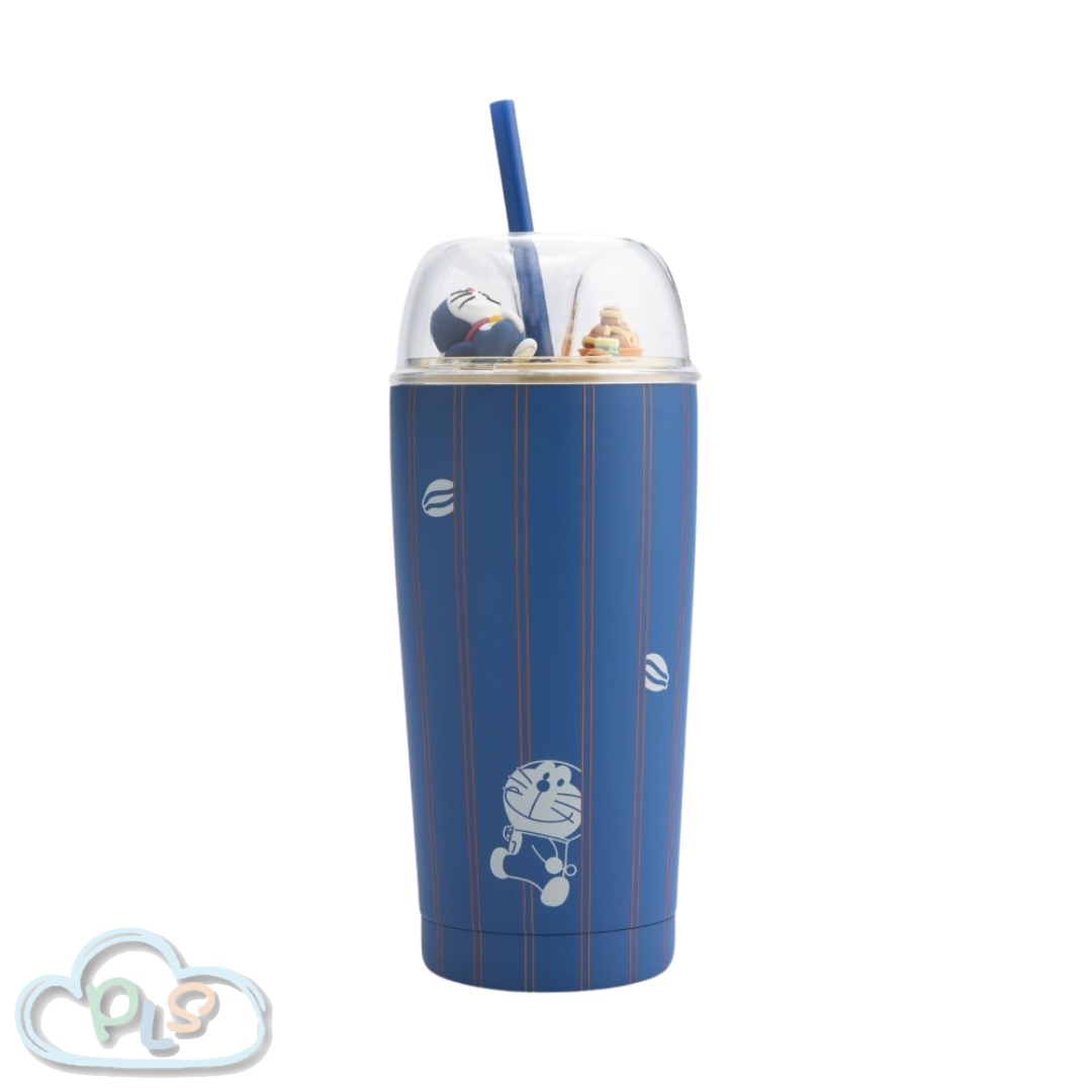 保冷不鏽鋼吸管杯500mL 多啦A夢 HOLA #31002-1