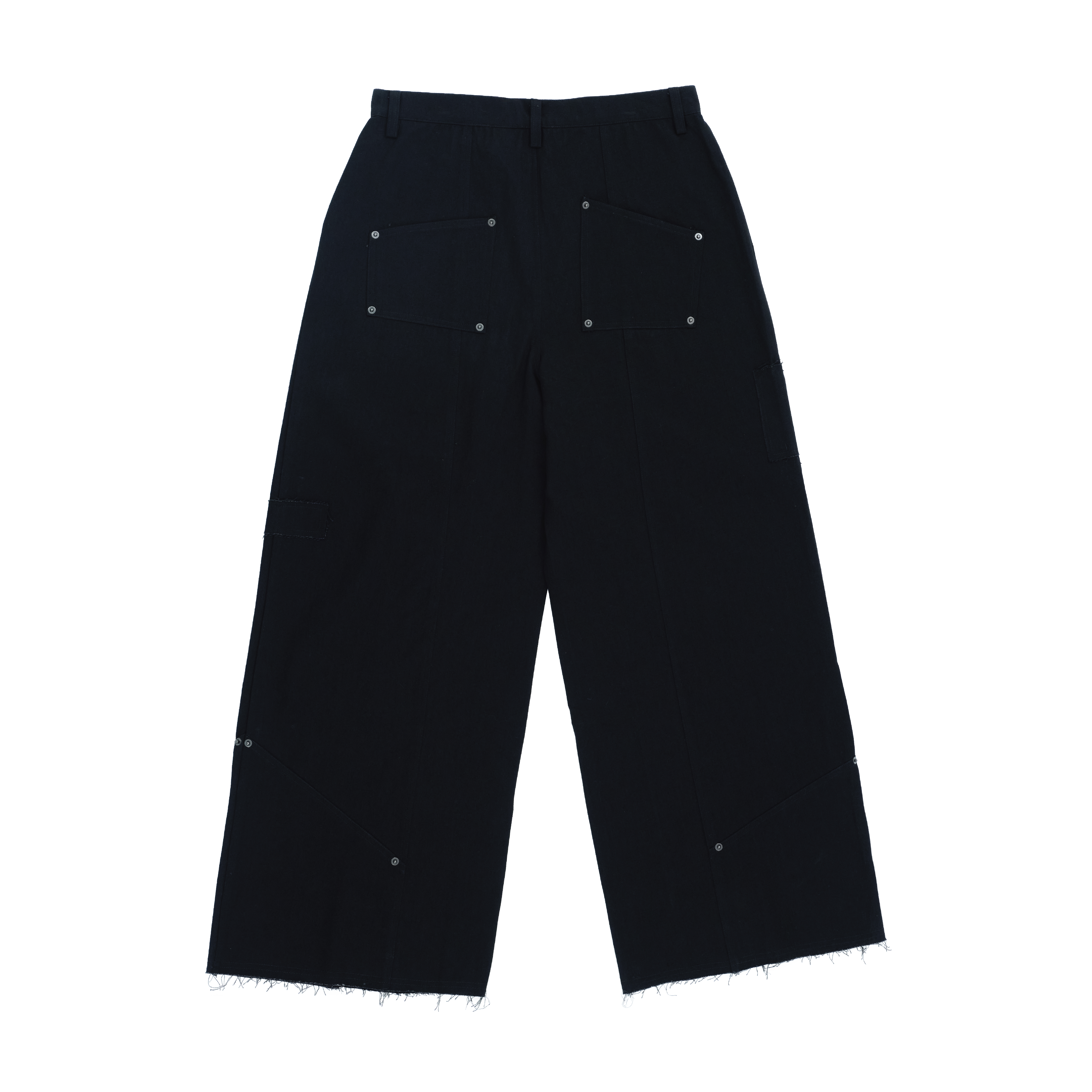 Wide Patched Trousers