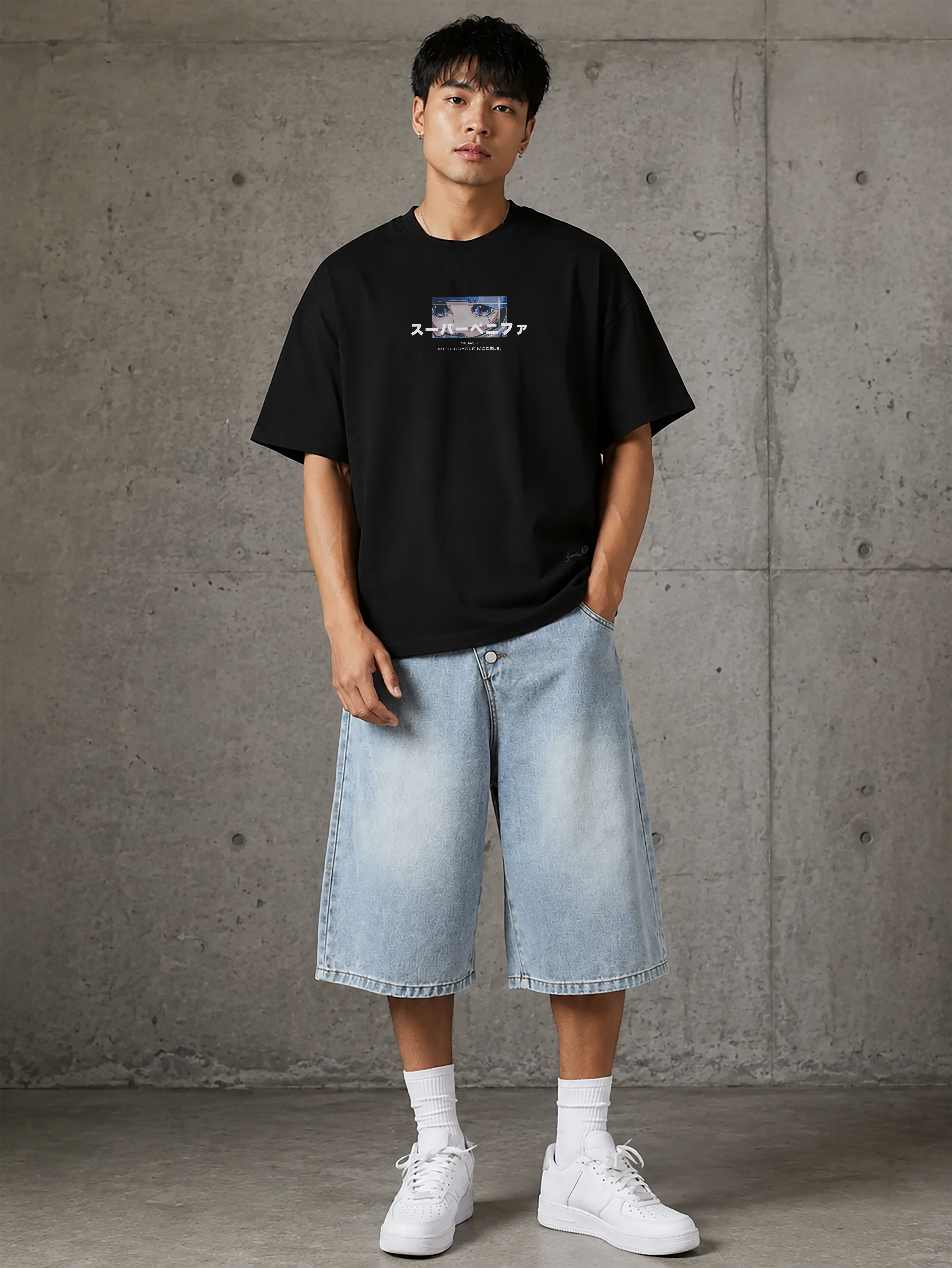 MDA97-MOTORCYCLE MODELS. - 重磅落肩〈MDA9701〉