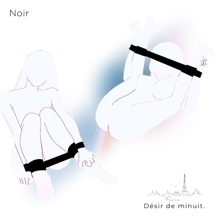 Noir 巴黎午夜 分腿綁帶 sm分腿 BDSM道具 sm用品
