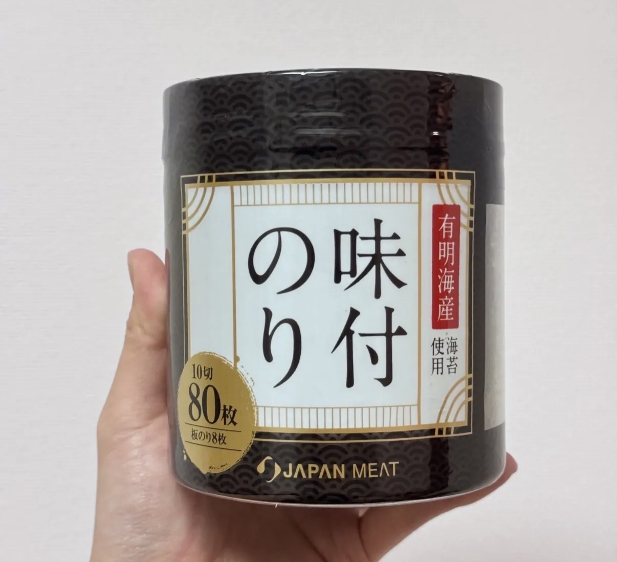 【長線爆單】JP 有明海產味付紫菜 80枚 8290 TK260721