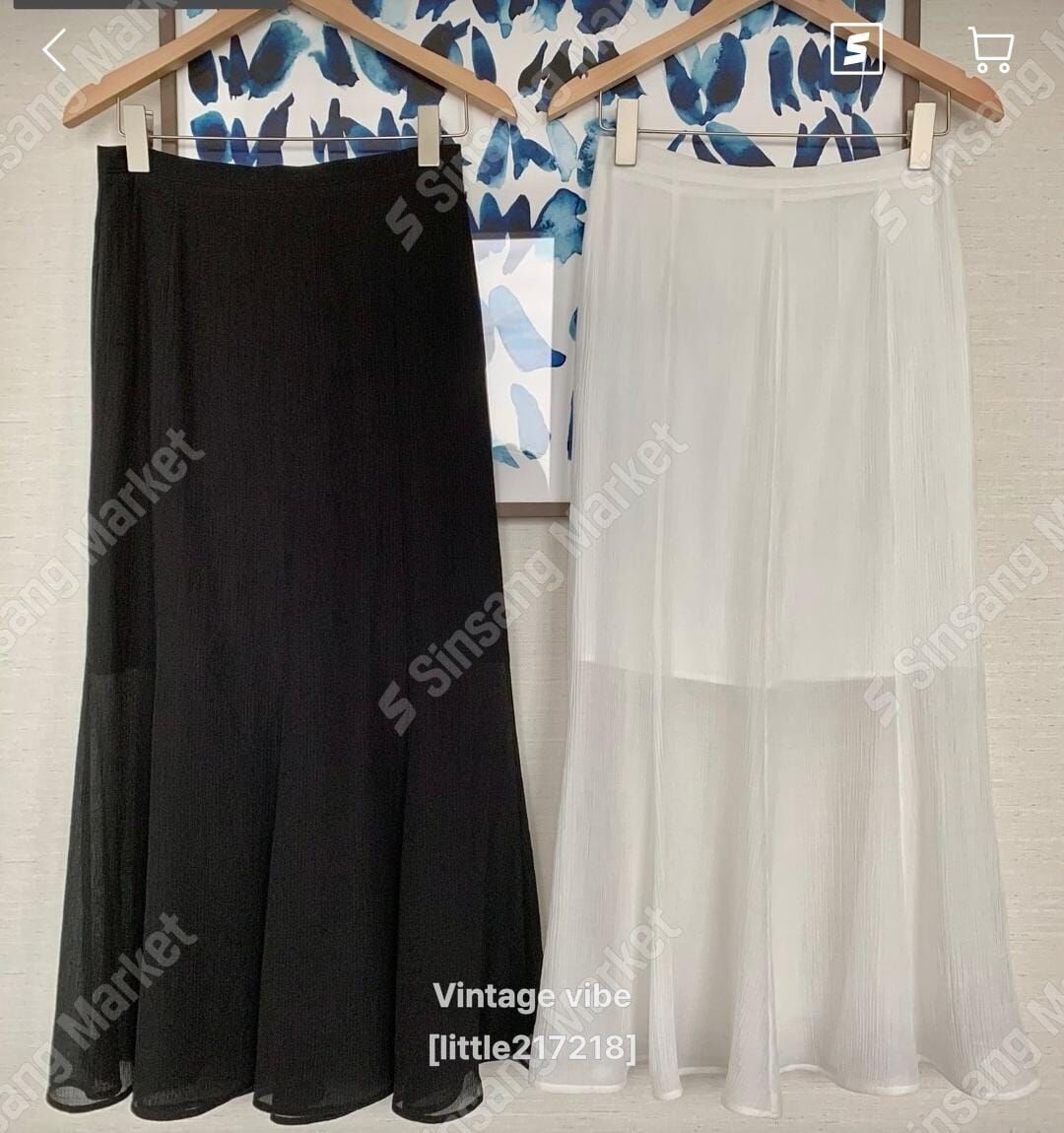 VV64335 仙女雙層半長裙 *特價貨品不設退換*