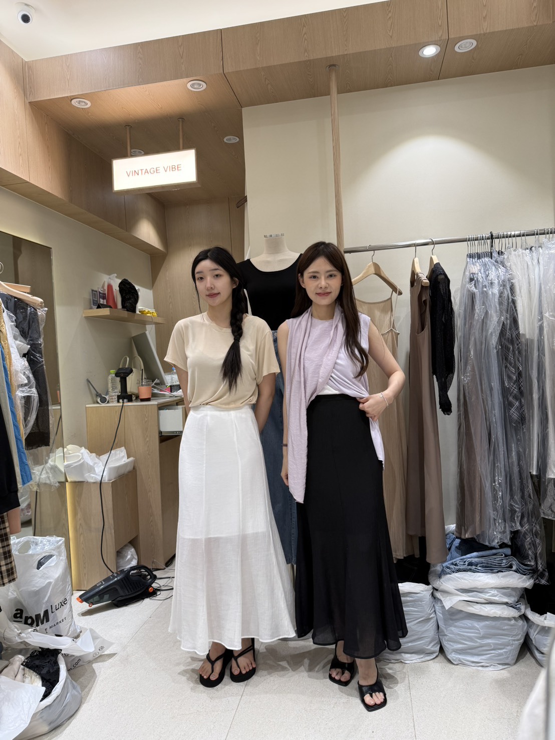 VV64335 仙女雙層半長裙 *特價貨品不設退換*