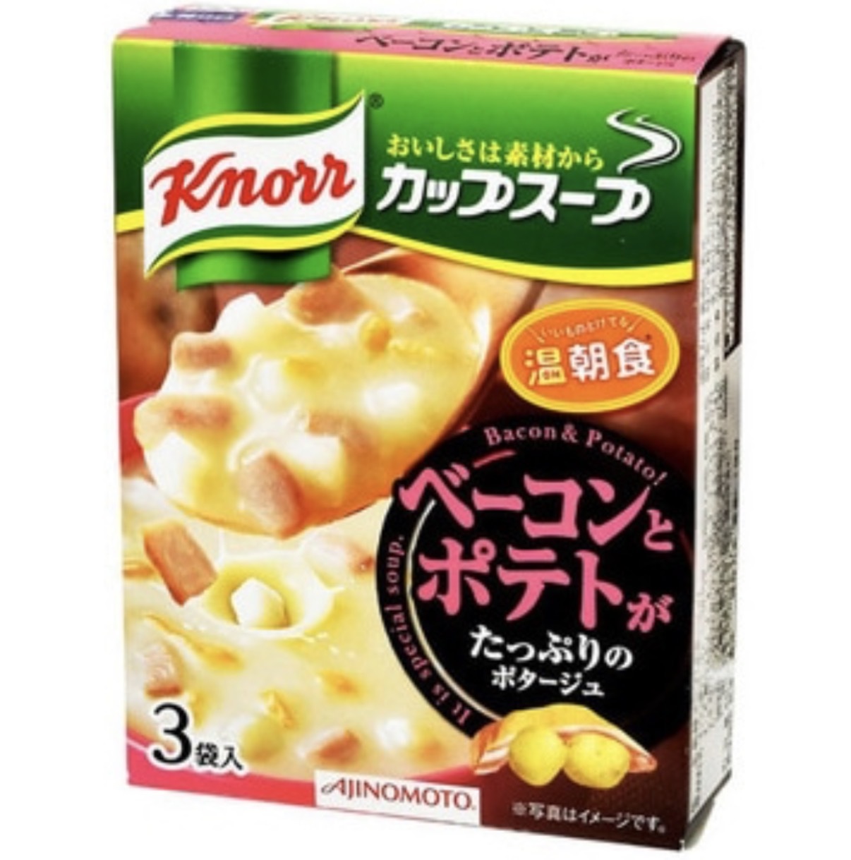 【多莉推薦】JP 家樂牌 即沖煙肉薯仔湯 3袋 1737 TK260721