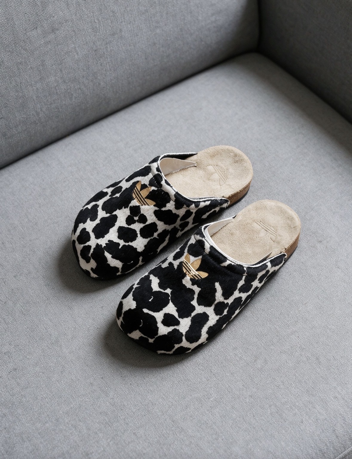 Adidas Originals Adimule Cow Print 奶牛紋 穆勒鞋 男女同款 KI0407/預購