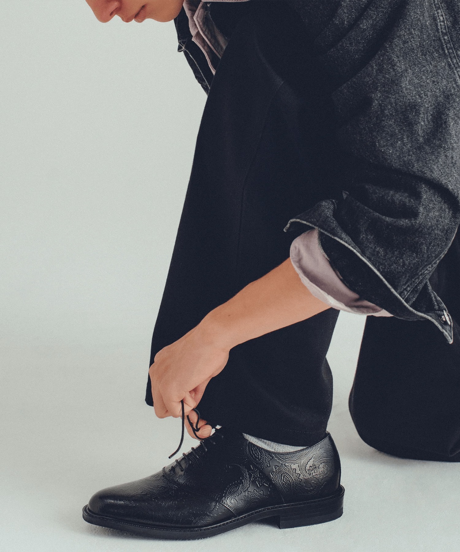 『日本連線中』2026SS The Kenford FINESHOES CLASSIC SADDLE 皮鞋 雕花 306474012