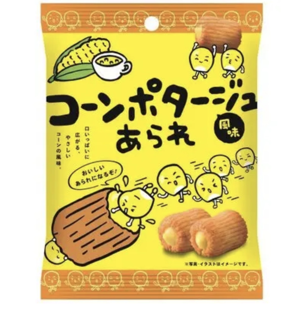【數量限定】JP 粟米濃湯風味醬油脆脆卷 28g 4977 TK260721