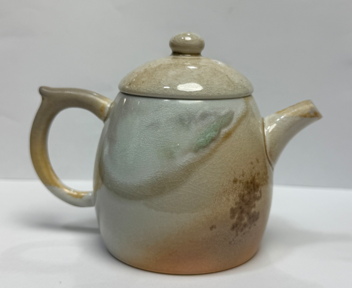 0721JZ195-JINGDEZHEN-CER-中白泥壺 容量180ml（E8）