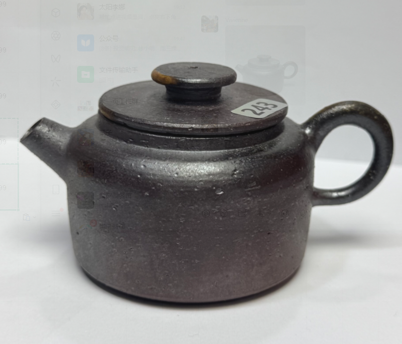 0721JZ204-JINGDEZHEN-CER-黑珍珠 容量130ml（E17）