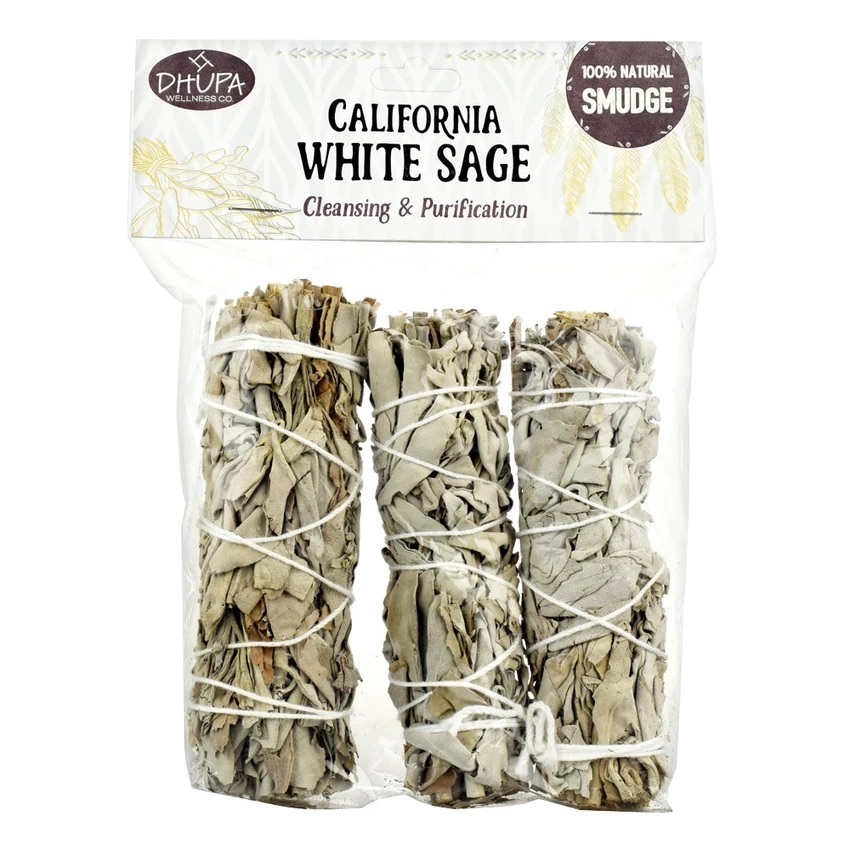 ORGANIC WHITE SAGE SMUDGE BUNDLE